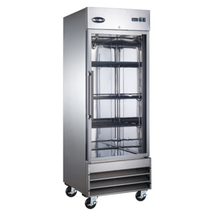 Chef AAA - S-23RG, Commercial Single Glass Door Reach-In Commercial Refrigerator - S-23RG