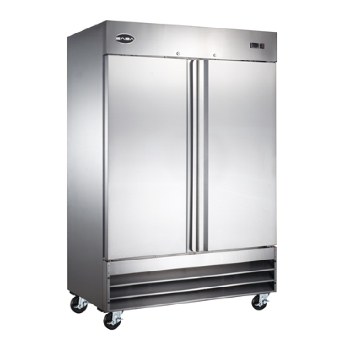 Chef AAA - Two Solid Door Reach-In Commercial Refrigerator - S-47R