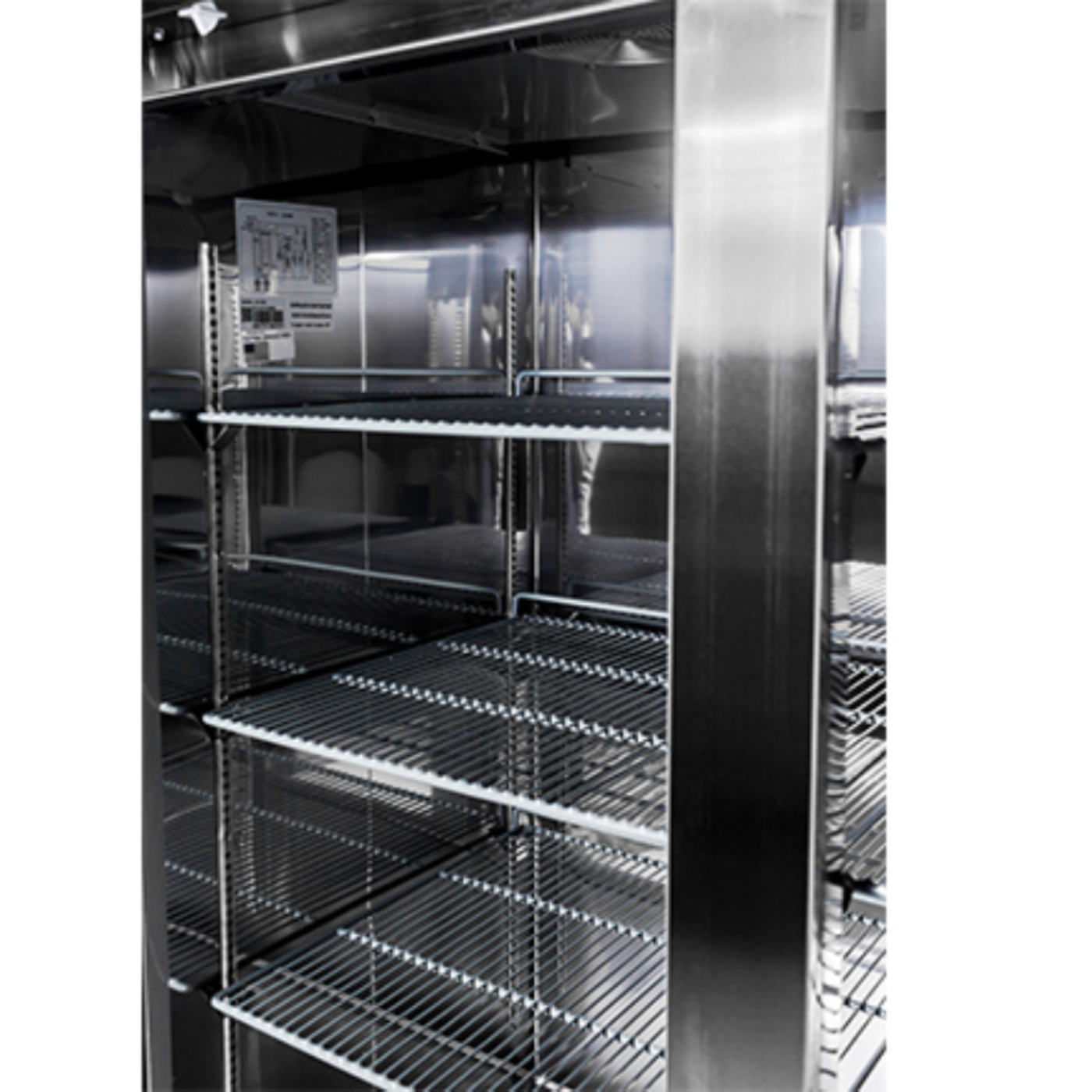 Saba - S-23F, Commercial 1 Solid Door Reach-In Freezer - S-23F