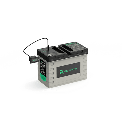 Roypow 24v 50ah Lithium Iron Phosphate Battery Rechargeable Lifepo4 Battery Pack - S2450C