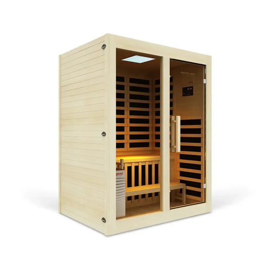 Heavenly Heat Combination 2 Person Sauna - FLB-60s