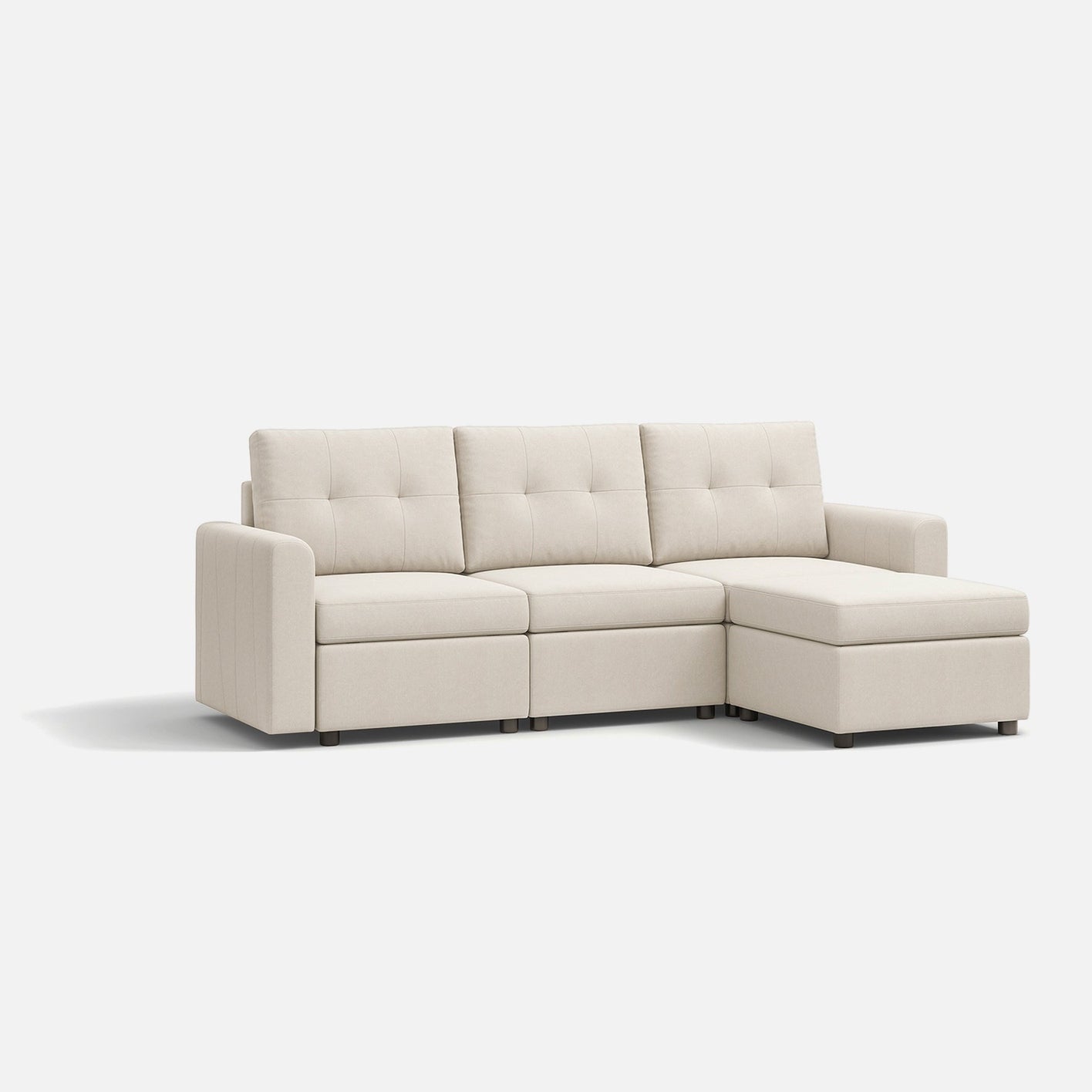 LINSY HOME RUBIK III 3 Seat With Ottoman - S800-A11-31