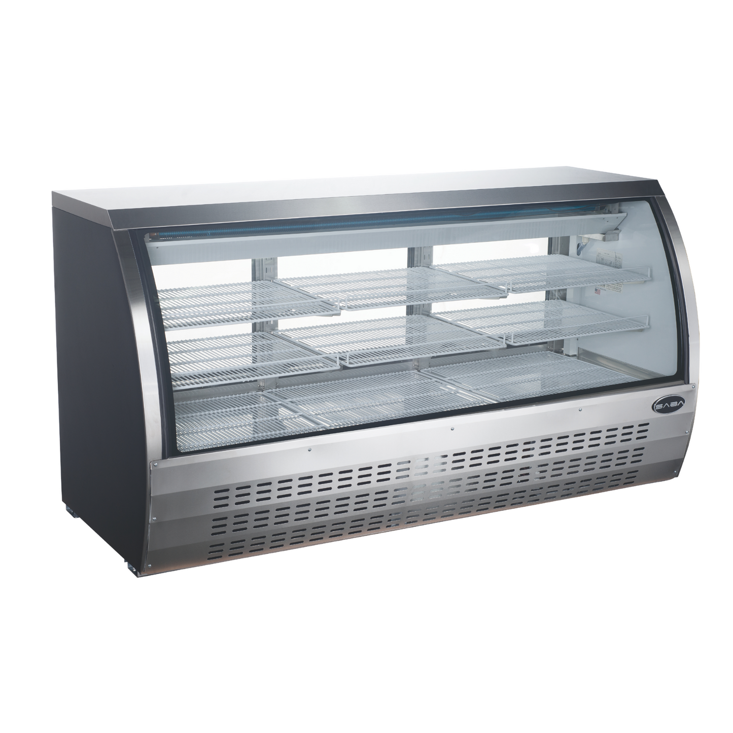 SABA Curved Glass Commercial Deli Case -  SCGG-78 - 82