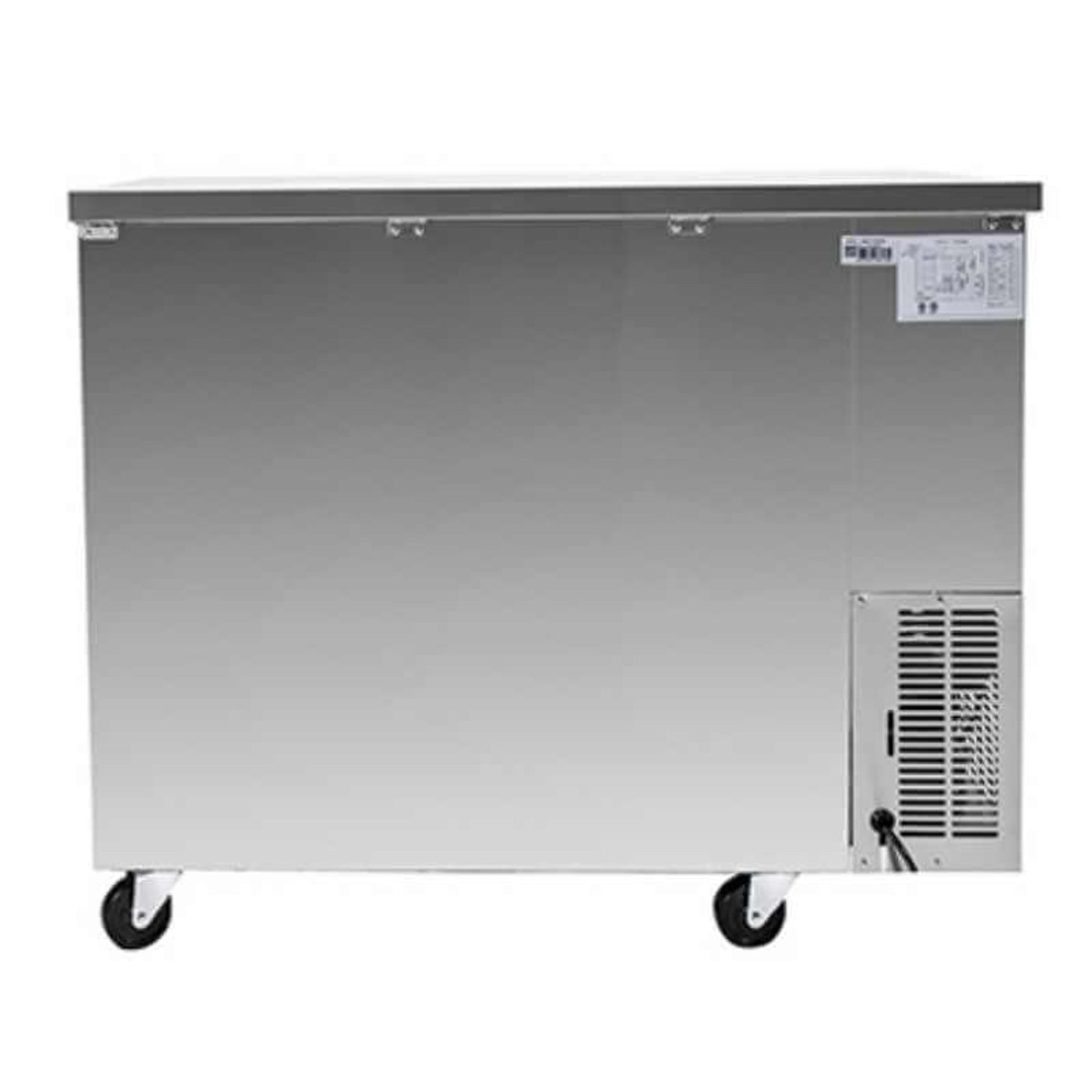 Saba - SBB-24-48SS Commercial 48" Back Bar Refrigerator Cooler 11.8 cu. Ft - SBB-24-48SS