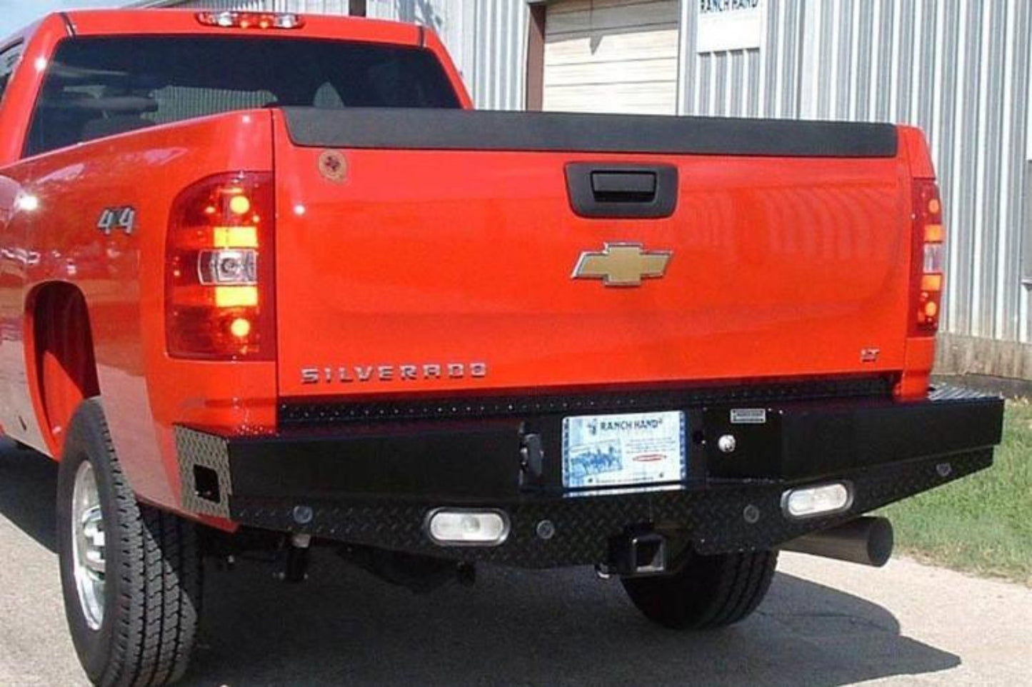 Ranch Hand SBC081BLSL 2007.5-2010 Chevy Silverado 2500HD/3500HD Sport Series Rear Bumper - SBC081BLSL