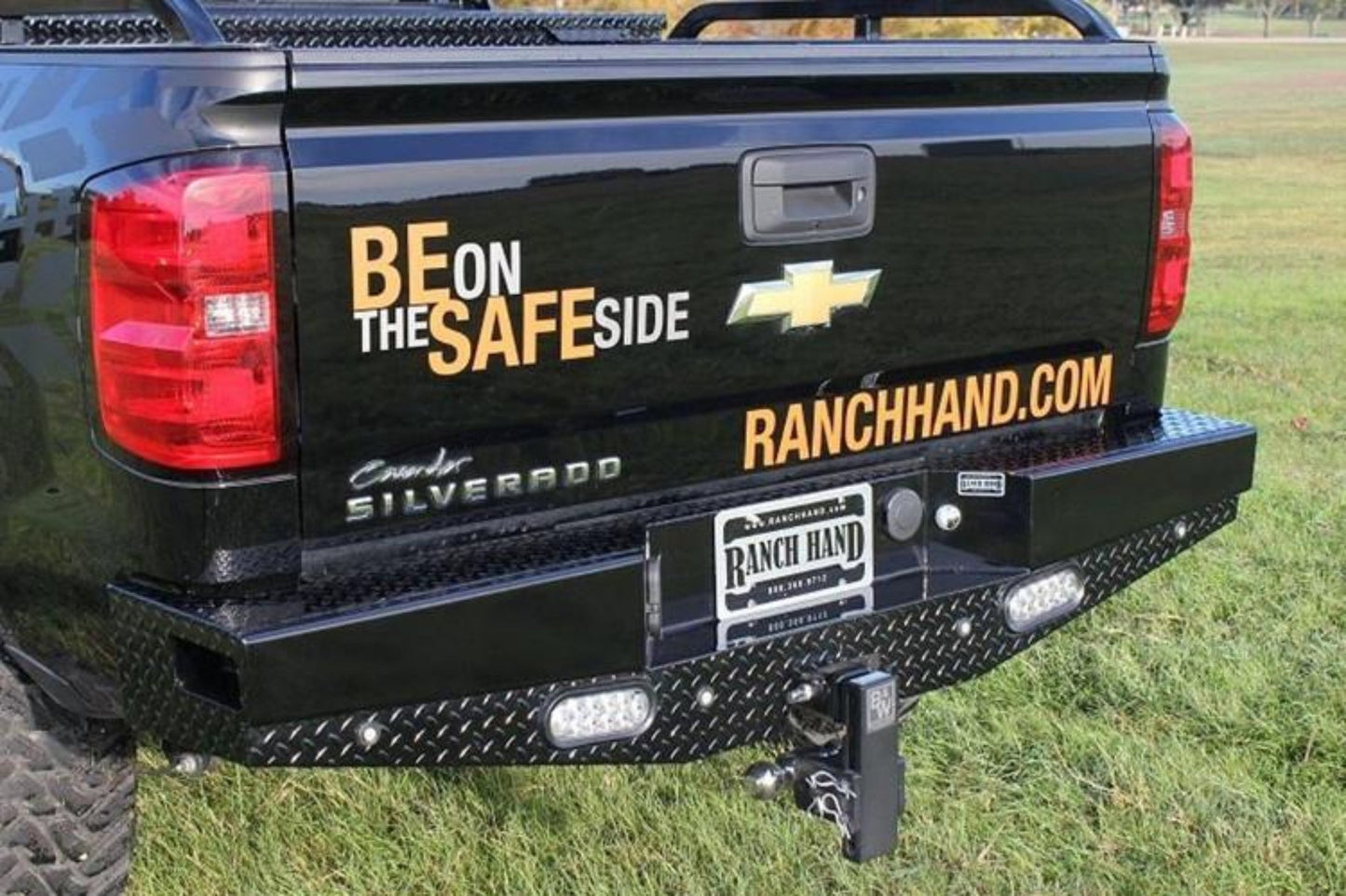 Ranch Hand SBC14HBLSL 2014-2018 GMC Sierra 1500 Sport Series Back Bumper - SBC14HBLSL