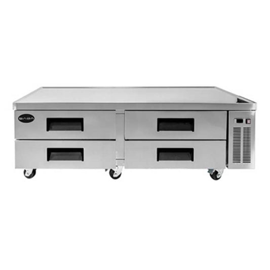 Saba - SCB-72 Commercial 72" Chef Base Refrigerator Cooler - SCB-72