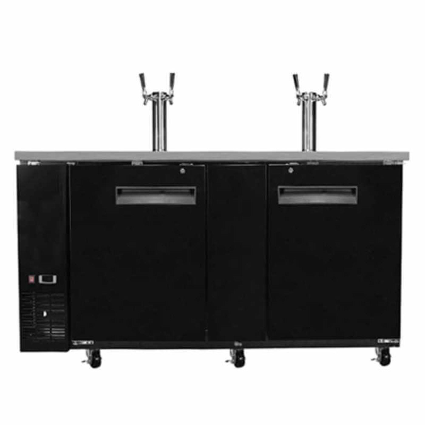 Saba - SDD-27-69 Commercial 69″ Beer Dispenser Refrigerator with (2) Double Tap - SDD-27-69
