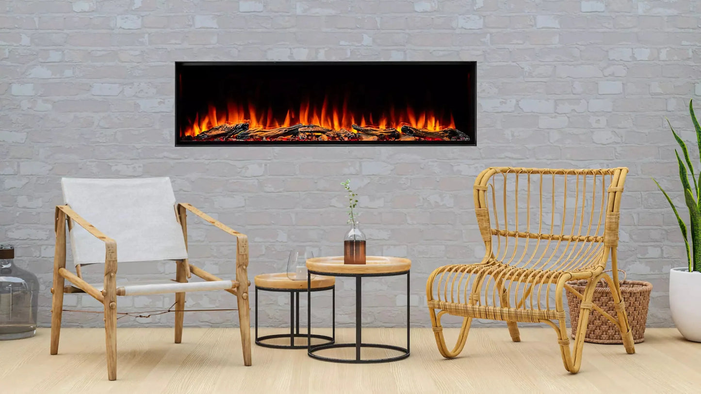 SimpliFire Forum 55" Outdoor Electric Fireplace - SF-OD55