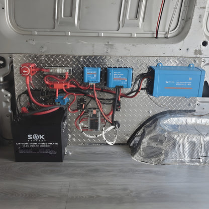 SOK Battery 24V 100Ah LiFePO4 Battery | 2,560wH / 2.56kWh Lithium Solar Battery