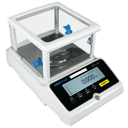 Adam Equipment  Solis Precision Balance - 1,200 x 0.001 g Internal Calibration - SPB 1203i