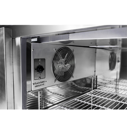 Saba - SPP-49-6 Commercial 49" 6 Pan Pizza Prep Table Refrigerator - SPP-49-6