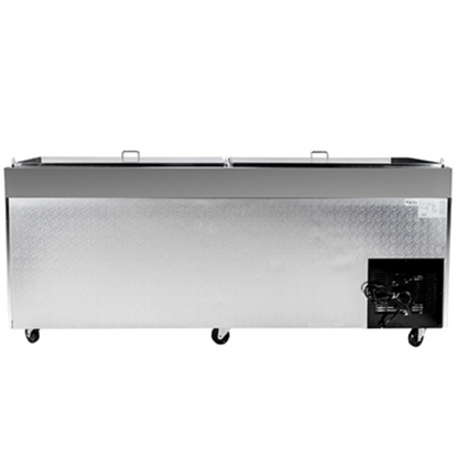 Saba - SPP-91-12 Commercial 91" 12 Pan Pizza Prep Table Refrigerator - SPP-91-12