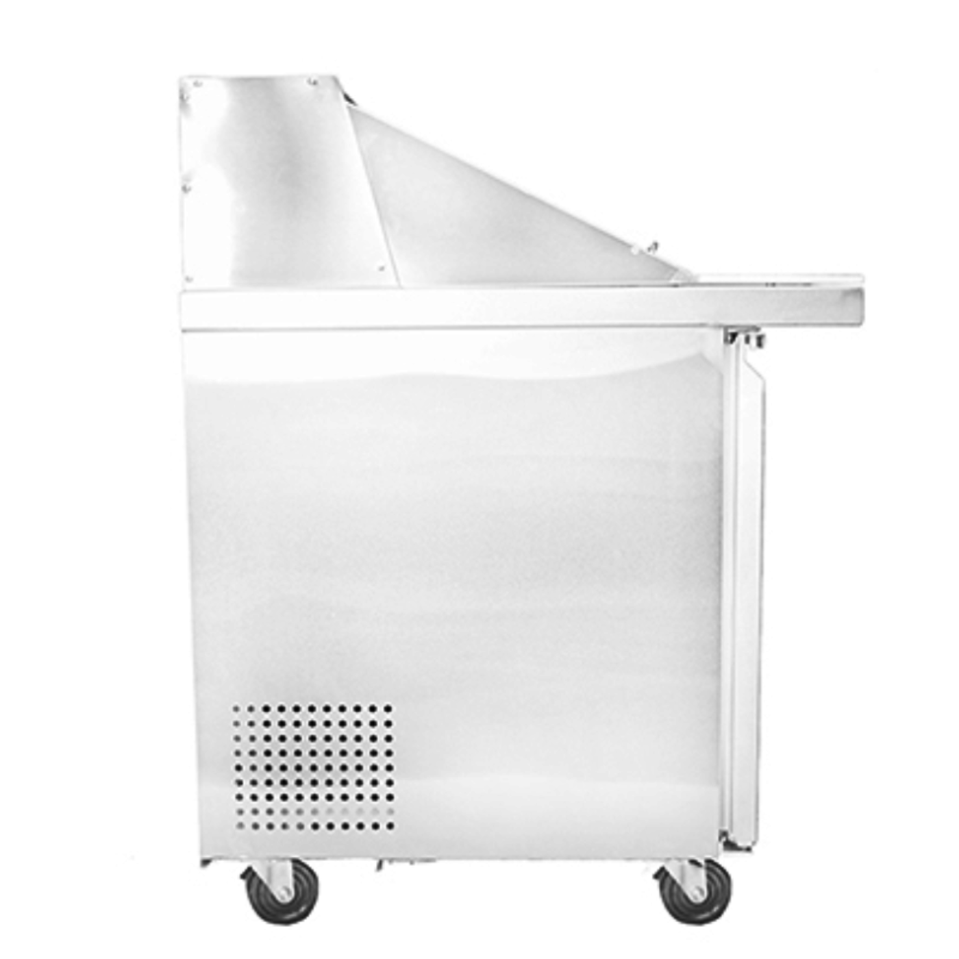 Saba - SPS-60-24M Commercial 60" 24 Pan Salad Sandwich Food Prep Table Refrigerator -SPS-60-24M