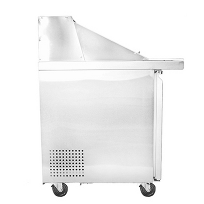 Saba - SPS-60-24M Commercial 60" 24 Pan Salad Sandwich Food Prep Table Refrigerator -SPS-60-24M