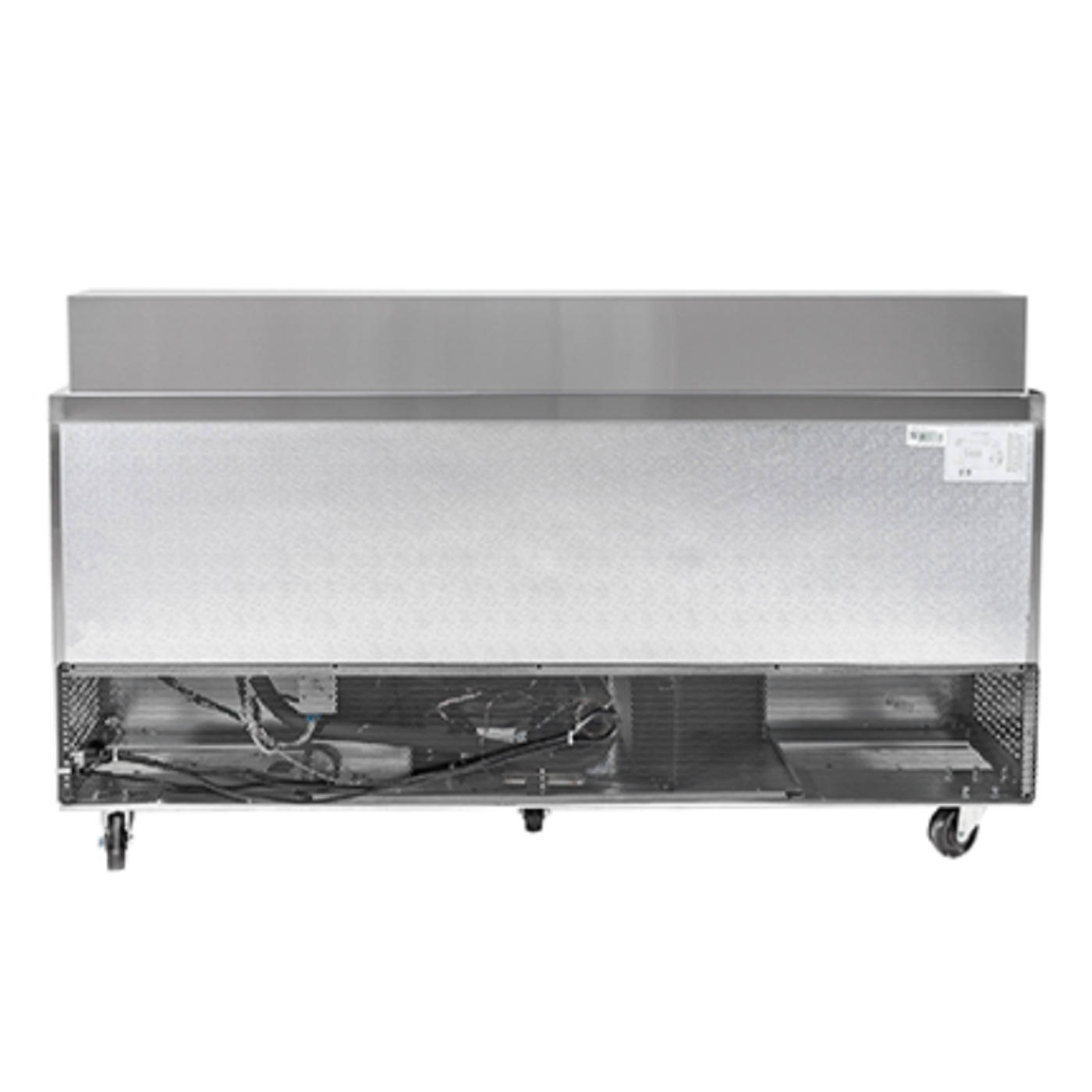 Saba - SPS-72-18 Commercial 70" 18 Pan Salad Sandwich Food Prep Table Refrigerator - SPS-72-18