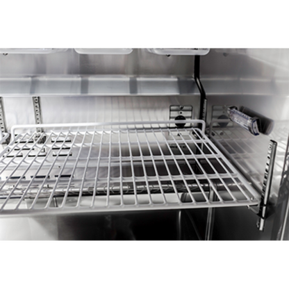 Saba - SPS-72-30M 70" Commercial 30 Pan Salad Sandwich Food Prep Table Refrigerator - SPS-72-30M