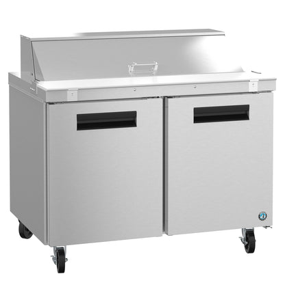 Hoshizaki 48" Wide 2 Door Sandwich Prep Table - SR48B-12