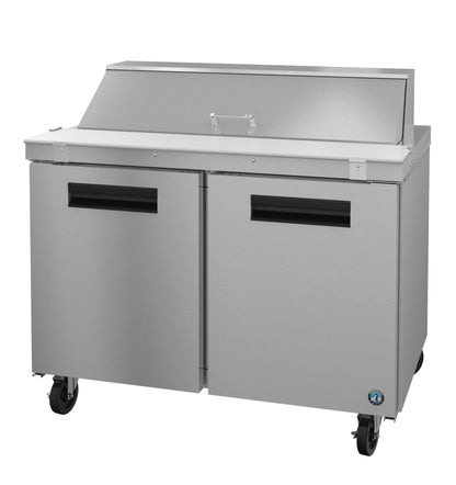 Hoshizaki 48" Wide 2 Door Sandwich Prep Table - SR48B-12