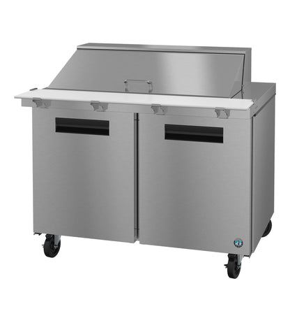 Hoshizaki 48" Wide 2 Door Mega Top Sandwich Prep Table - SR48B-18M