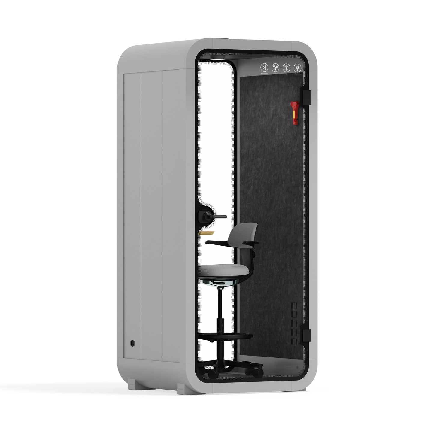 Office Pod Quell Flex - S-S115-DRK-GREY-SBX30-31B-DS2/DH.02.01