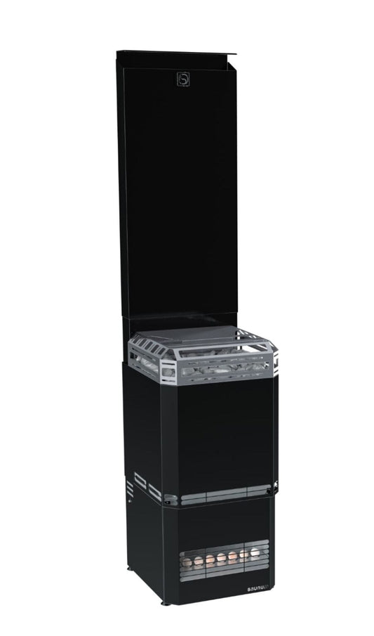 Saunum Air L 13 Sauna Heater, Air Series, 13kW Sauna Heater w/Climate Equalizer, Black - 4745090017915