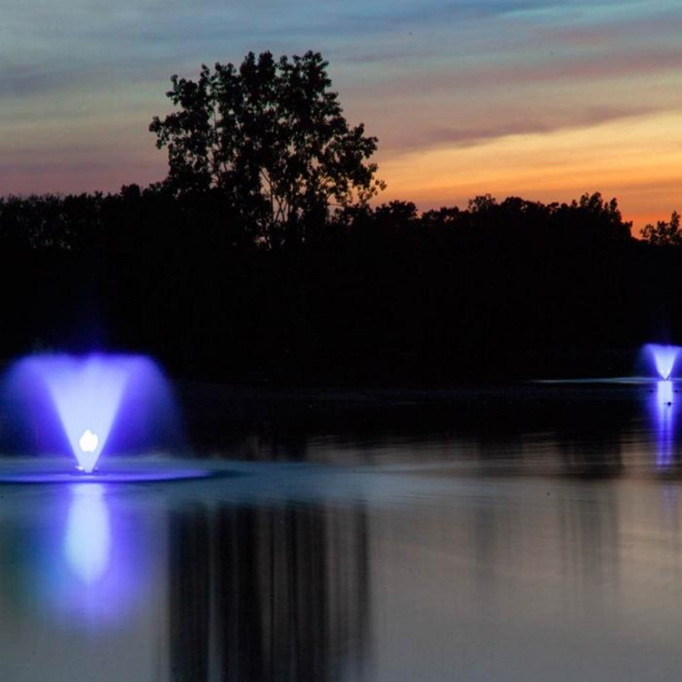 Scott Aerator Color Changing RGB LED Fountain Lights