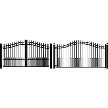 Amazing Gates Concord Style Driveway Swing Gate