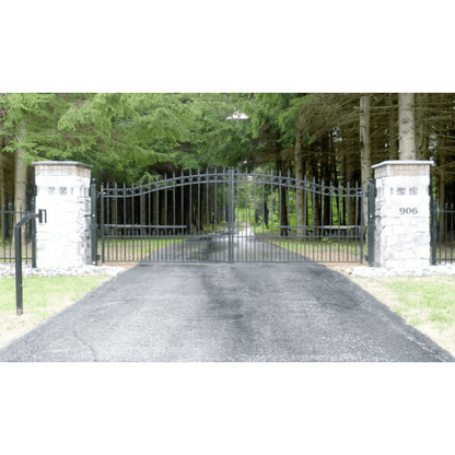 Amazing Gates Concord Style Driveway Swing Gate