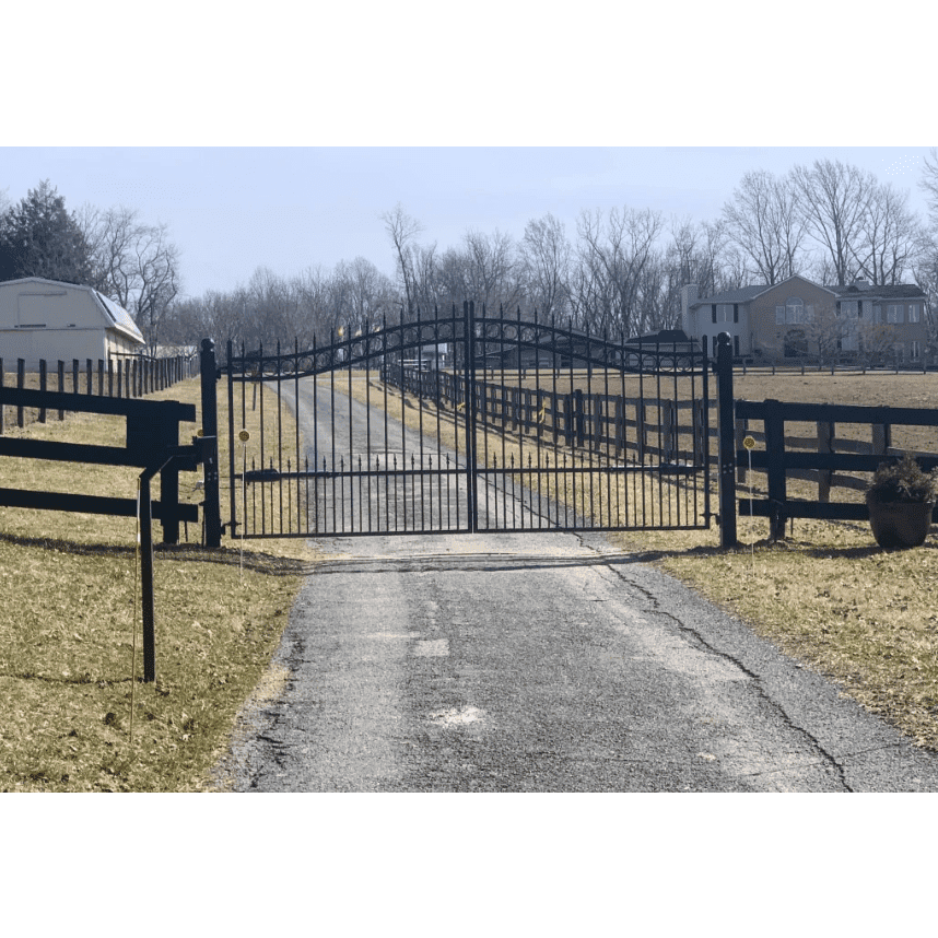 Amazing Gates Concord Style Driveway Swing Gate