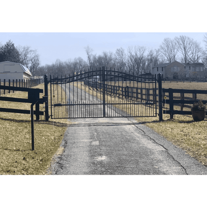 Amazing Gates Concord Style Driveway Swing Gate