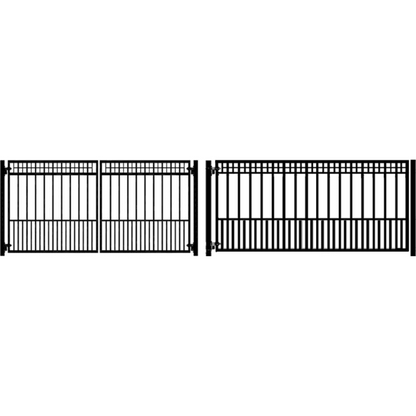 Amazing Gates Athena Style Driveway Swing Gate - GPS-ATH-BP-10
