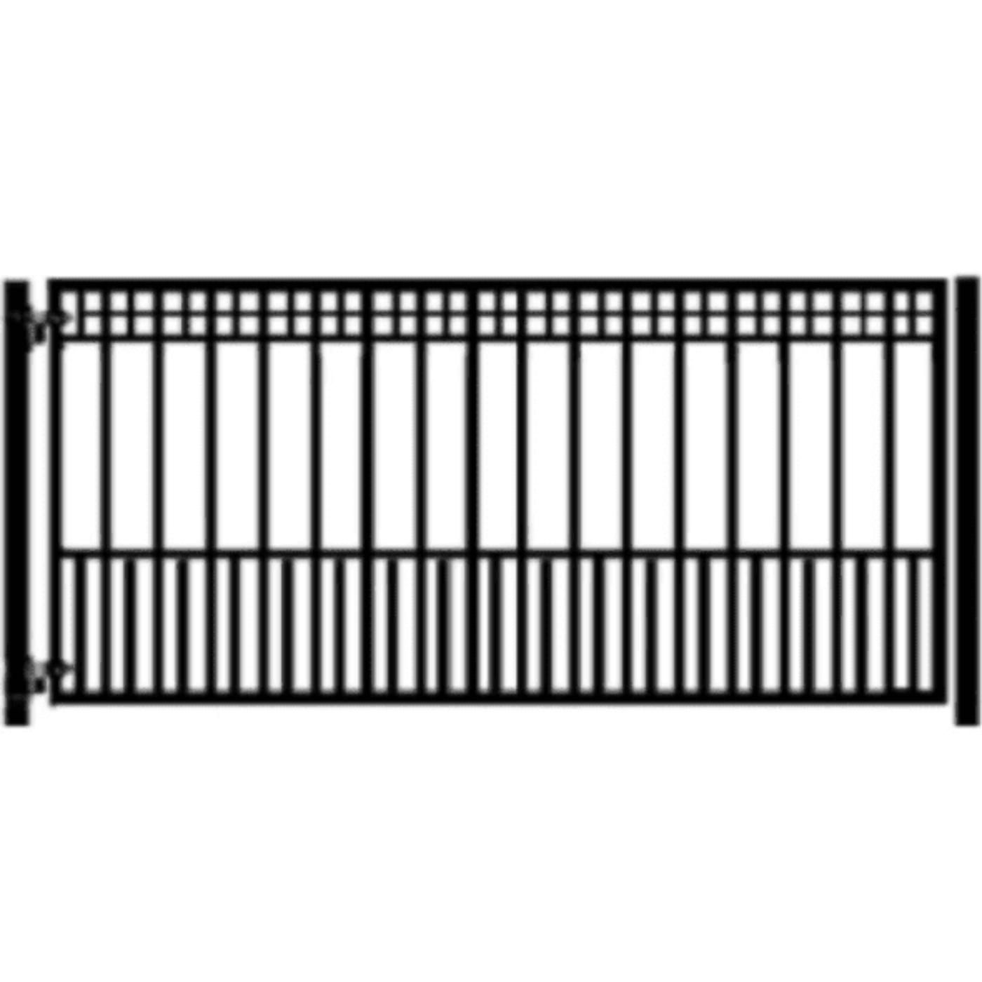 Amazing Gates Athena Style Driveway Swing Gate - GPS-ATH-BP-10