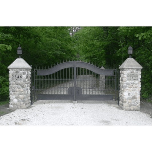 Amazing Gates Strasbourg Style Driveway Swing Gate - AGA-STBG-BP-12-14