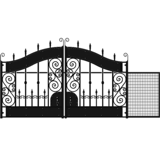 Amazing Gates Hyde Park Slide Driveway Gate - 11-SG-HYDEPARK-HDG