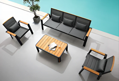 Higold Geneva Sofa Seating Set - Latte - HGA-203134064