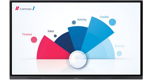 SHARP PN-L752B 75" 4K UHD AQUOS BOARD interactive display - PNL752B