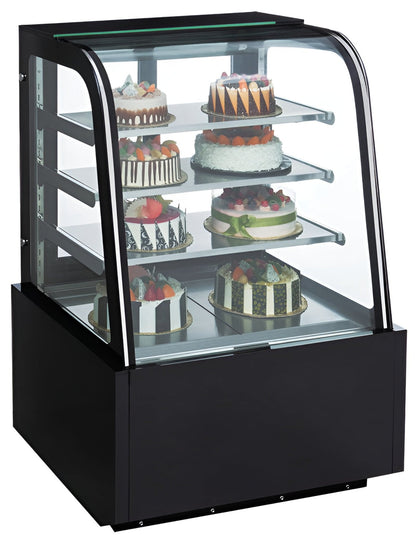 Chef AAA  48" Curved Glass Bakery Case - TDB48R-CB