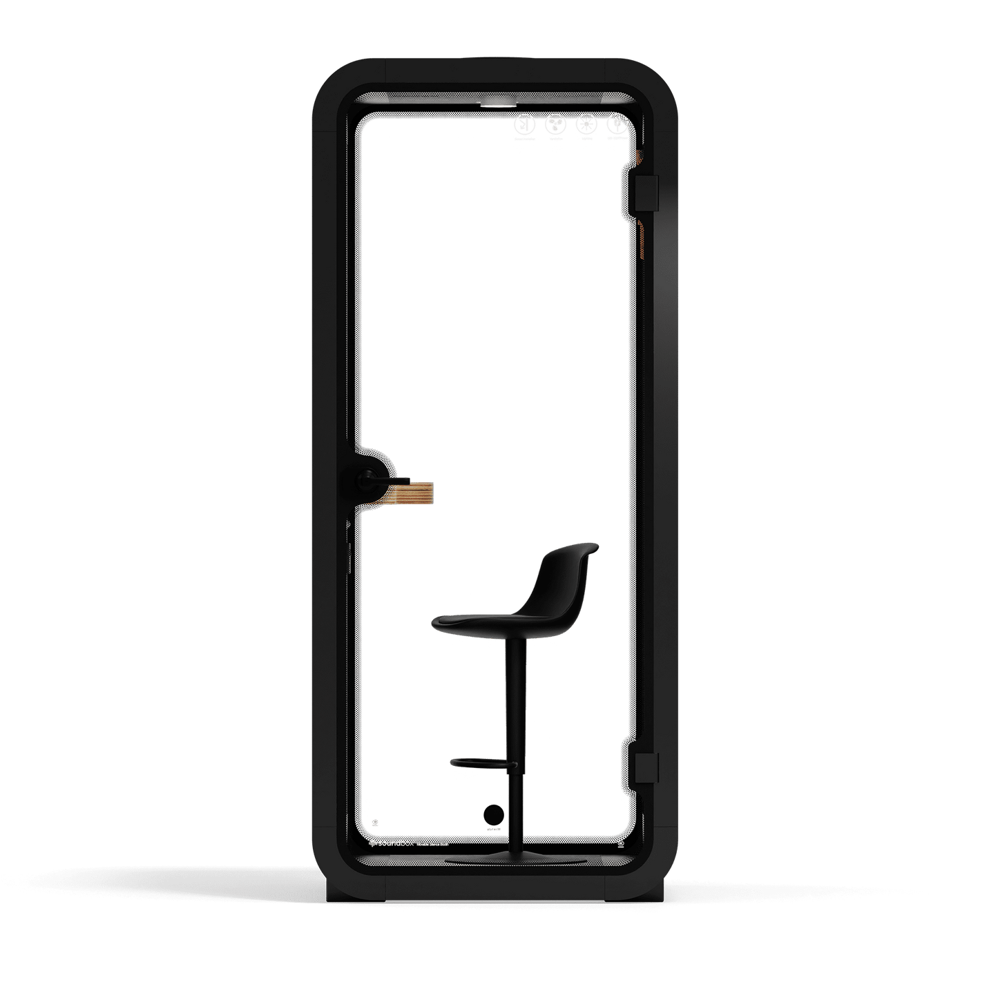 Office Pod Quell Flex - S-S115-DRK-GREY-SBX30-31B-DS2/DH.02.01