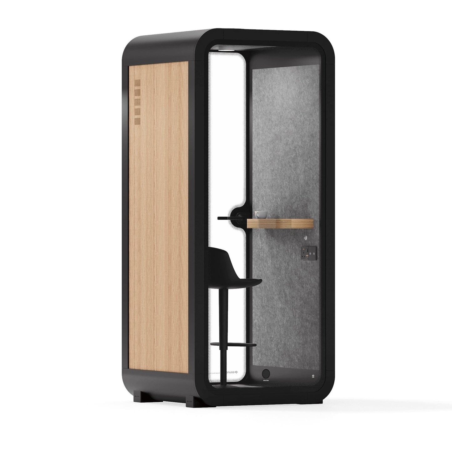 Office Pod Quell Flex - S-S115-DRK-GREY-SBX30-31B-DS2/DH.02.01