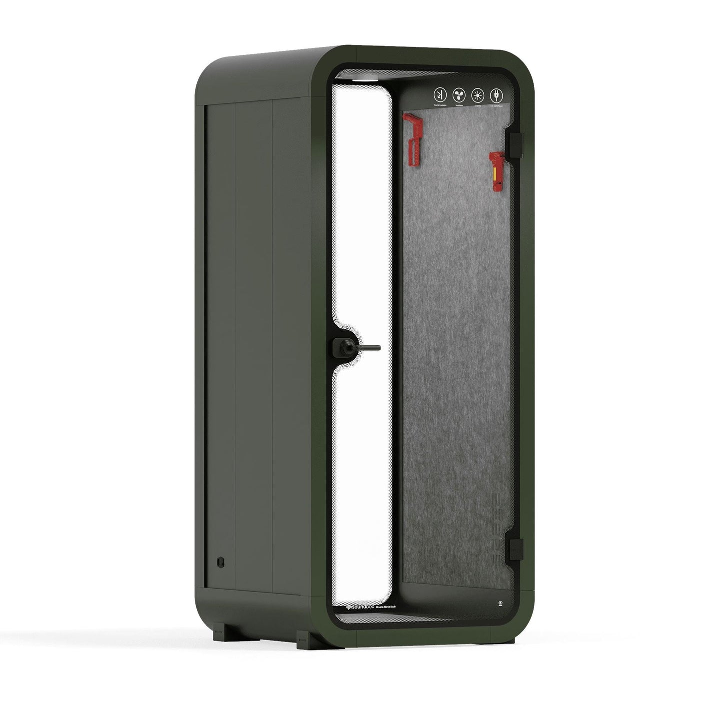 Office Pod Quell Flex - S-S115-DRK-GREY-SBX30-31B-DS2/DH.02.01