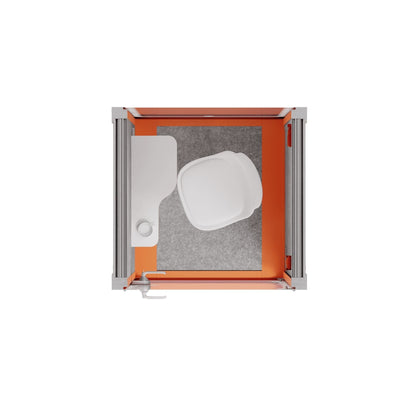 Office Pod Quell Flex - S-S115-DRK-GREY-SBX30-31B-DS2/DH.02.01