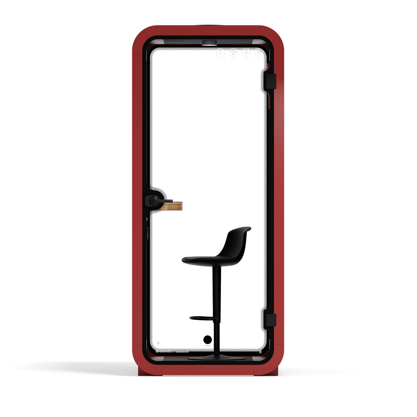 Sound Box Office Pod Quell Acoustic - S-S115-DRK-GREY-SY-01-TUL-STOL-01