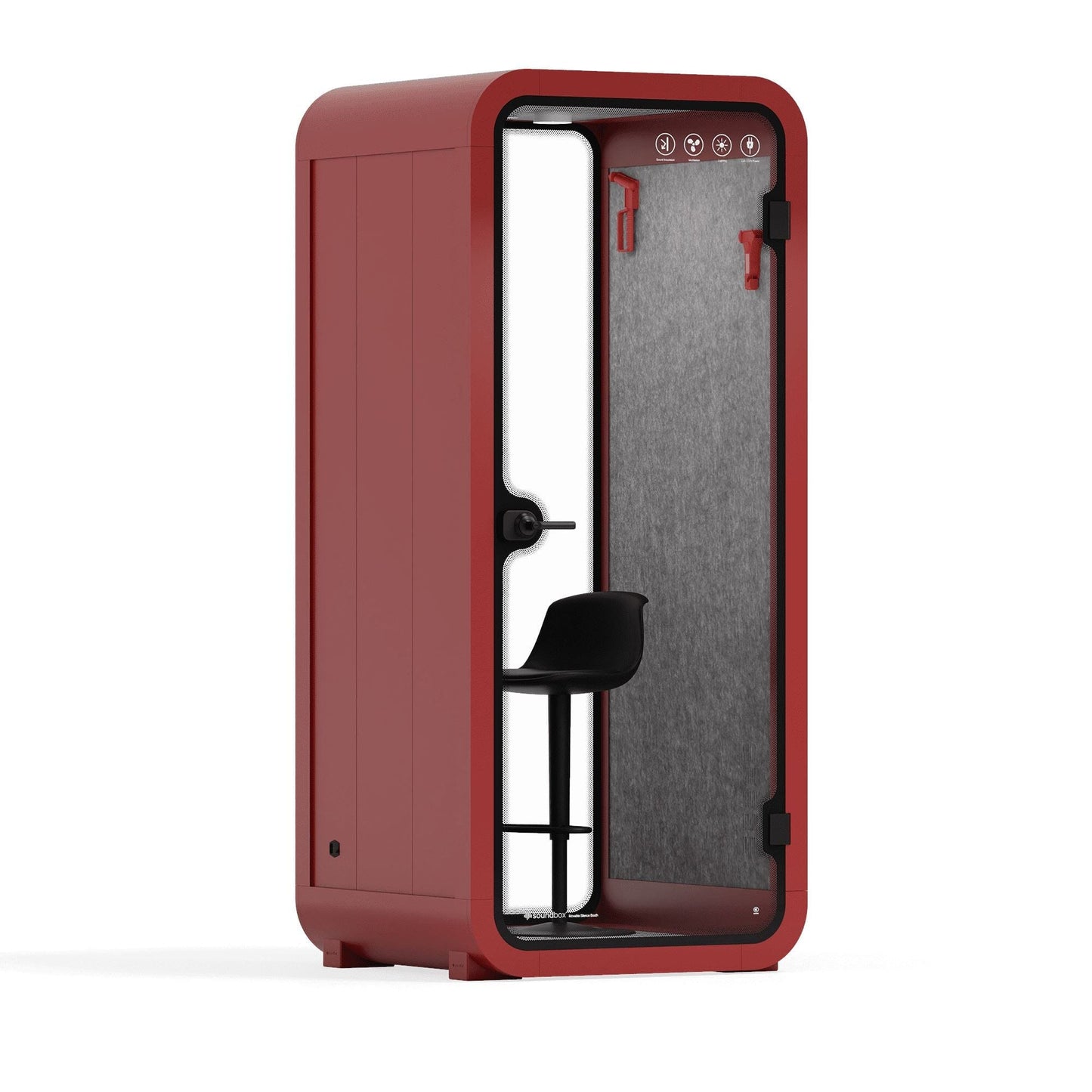 Office Pod Quell Flex - S-S115-DRK-GREY-SBX30-31B-DS2/DH.02.01