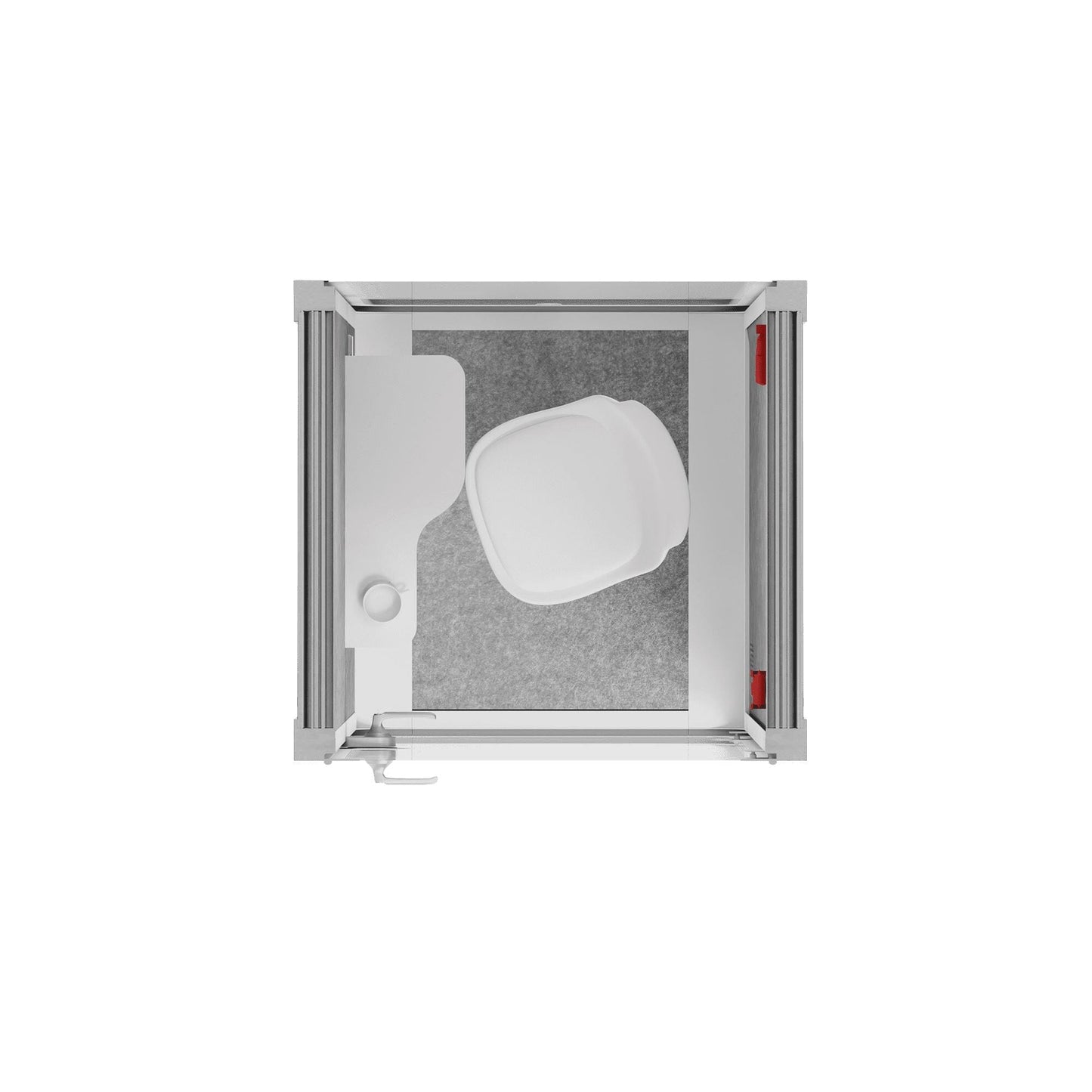 Office Pod Quell Flex - S-S115-DRK-GREY-SBX30-31B-DS2/DH.02.01