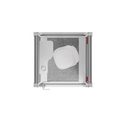 Office Pod Quell Flex - S-S115-DRK-GREY-SBX30-31B-DS2/DH.02.01