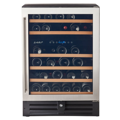 46 Bottle Premium Dual Zone Under Counter Wine Cooler - Backyard Provider