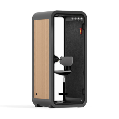 Office Pod Quell Flex - S-S115-DRK-GREY-SBX30-31B-DS2/DH.02.01