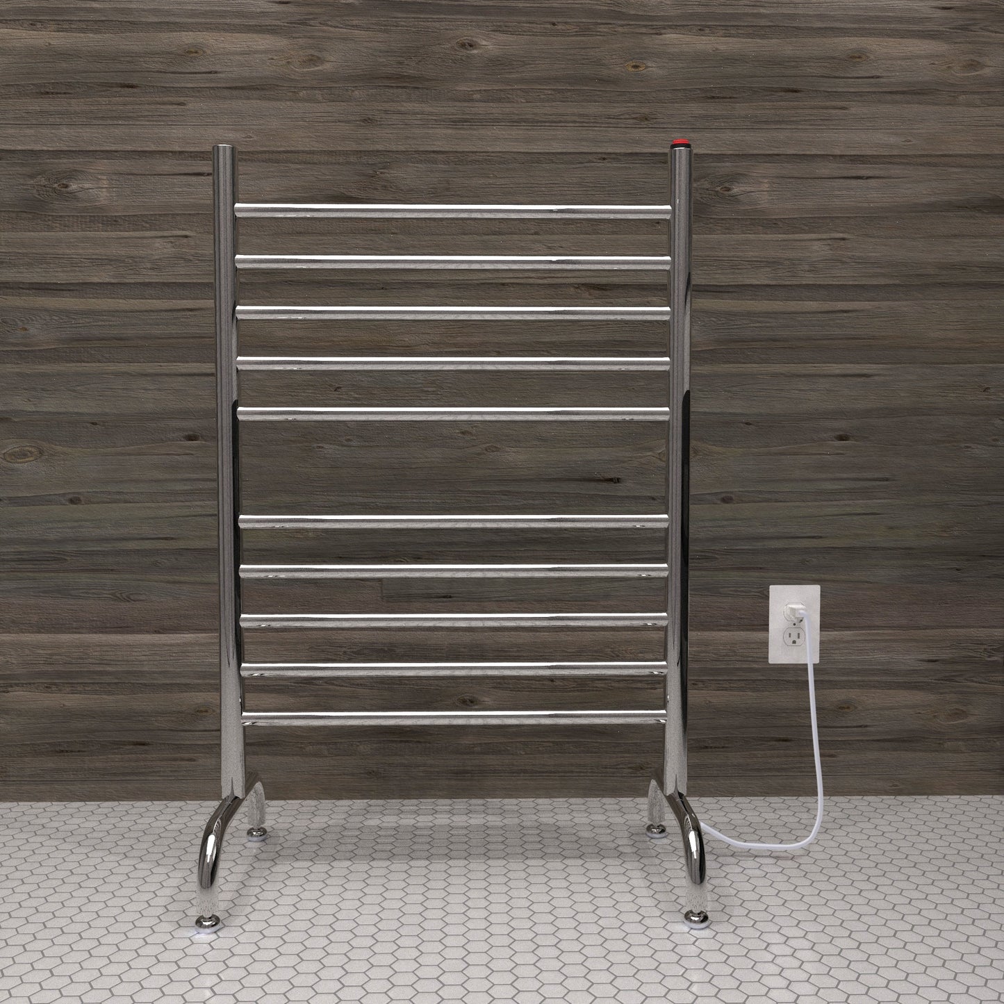 Amba Freestanding 24 Plug-in Towel Warmer Model Solo-24 - SAFSB-24