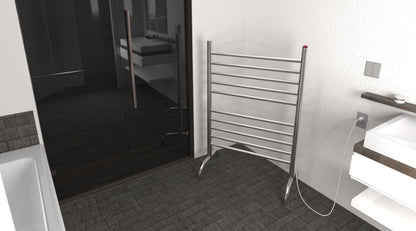 Amba Freestanding 24 Plug-in Towel Warmer Model Solo-24 - SAFSB-24